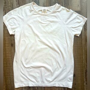 Athleta Girl white top